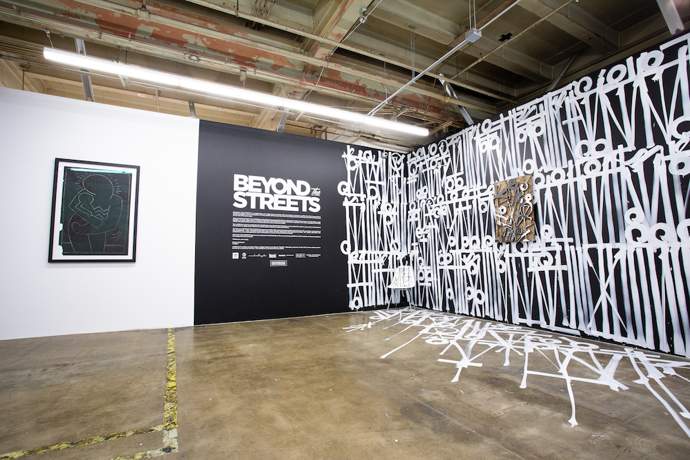 Keith Haring and RETNA